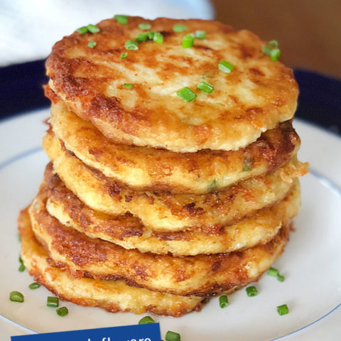 Mashed potato cakes - a great way to use up leftovers