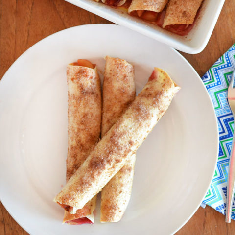 Apple and Berry Taquitos