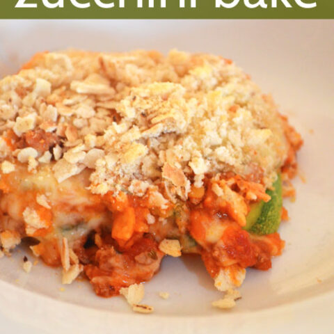 Super Easy Zucchini Bake