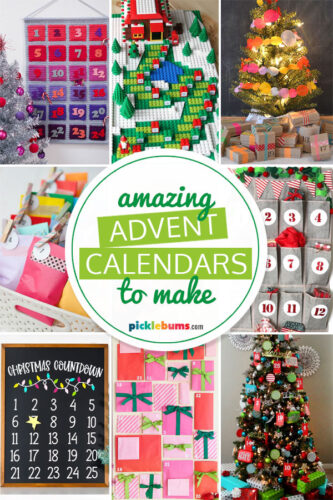 Fifty Homemade Advent Calendars For Kids - Picklebums