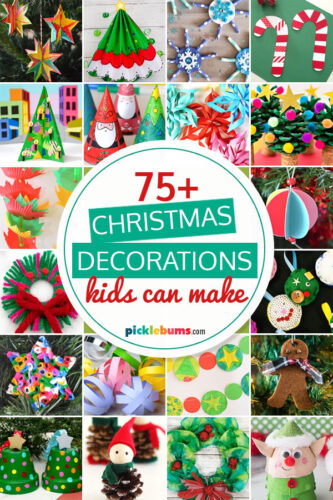 Christmas Decorations Kids Can Make - Picklebums