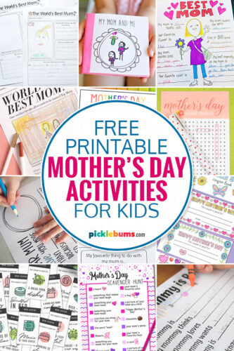 Mother's Day Printables - Picklebums