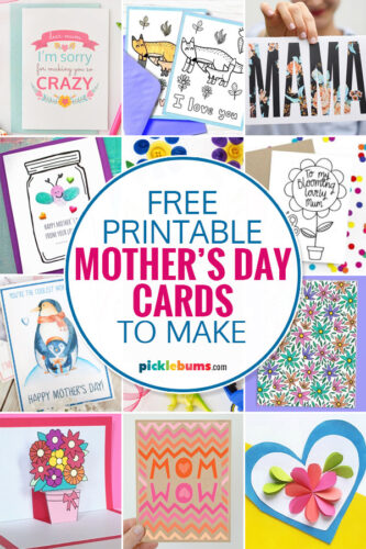 Mother's Day Printables - Picklebums