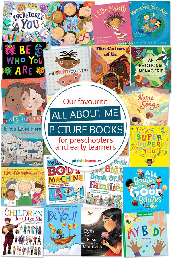 All about me themed picture books