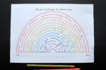 Printable Rainbow Mazes for Kids. - Picklebums